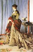Claude Monet Louis joachim Gaudibert oil on canvas